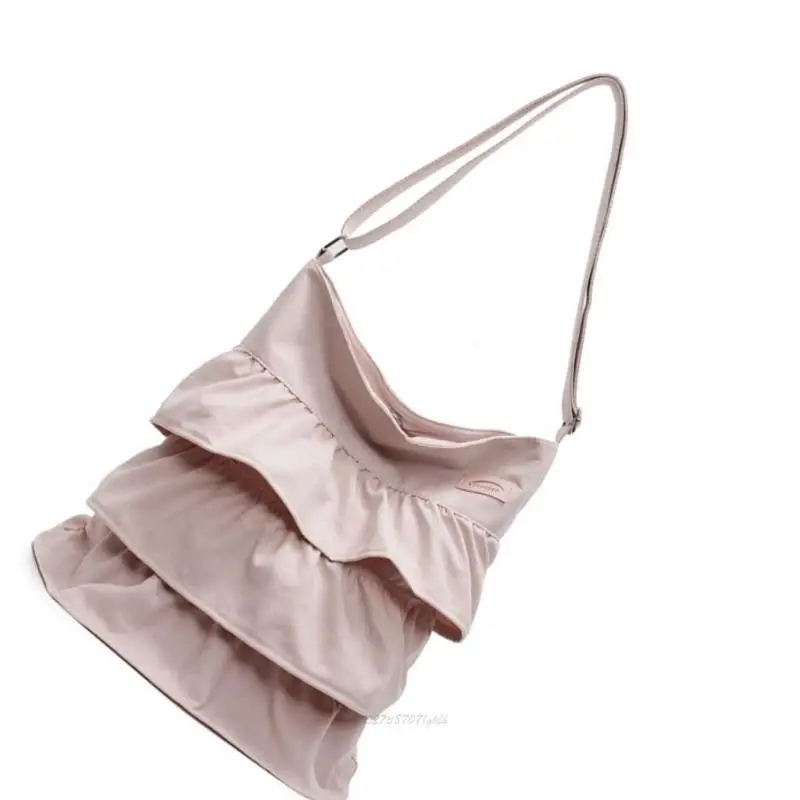 X5XA Summer Bag Pleated Shoulder Bag Satchel Adding Fashion To Everyday Commute And Leisure
X5XA Summer Bag Pleated Shoulder Bag Satchel Adding Fashion To Everyday Commute And Leisure