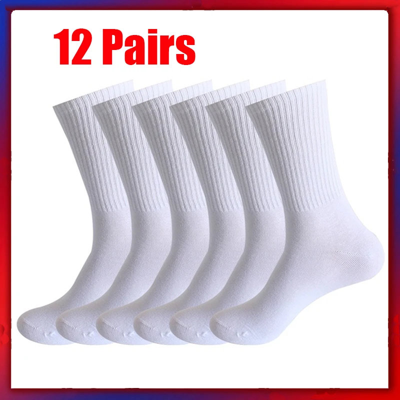 12 Pairs Men Socks Cotton Breathable Socks Crew Socks Black And White Middle Tube Streetwear Soft Breathable Cotton Casual Socks
12 Pairs Men Socks Cotton Breathable Socks Crew Socks Black And White Middle Tube Streetwear Soft Breathable Cotton Casual Socks
