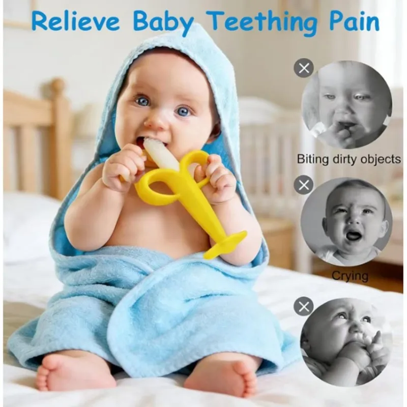 WOWFU-1Set 3-6 Month Old Baby Tooth Extraction , Safety Silicone Material, Banana Toothbrush, And Fruit Shaped Giraffe Set
WOWFU-1Set 3-6 Month Old Baby Tooth Extraction , Safety Silicone Material, Banana Toothbrush, And Fruit Shaped Giraffe Set