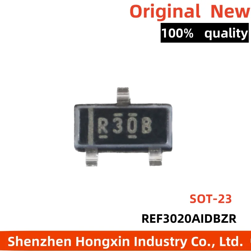 10 pieces of REF3020AIDBZR silk screen R30B SOT-23 2V output voltage reference chip
10 pieces of REF3020AIDBZR silk screen R30B SOT-23 2V output voltage reference chip