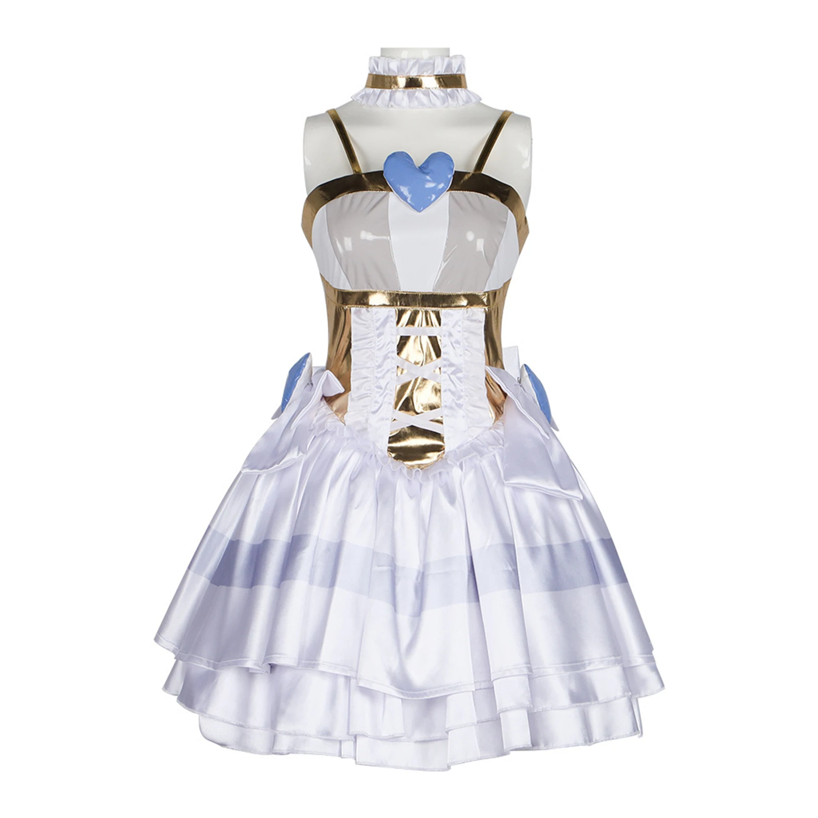 Stocking Anarchy Cosplay Costume Angel Girl White Bow Dress Lolita Uniform with Wings Halloween Uniform Set
Stocking Anarchy Cosplay Costume Angel Girl White Bow Dress Lolita Uniform with Wings Halloween Uniform Set