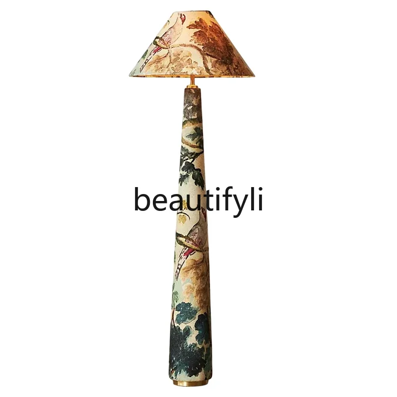 French Chinese style Song Dynasty aesthetic floor lamp flannel lamp living room sofa corner floor lamp
French Chinese style Song Dynasty aesthetic floor lamp flannel lamp living room sofa corner floor lamp