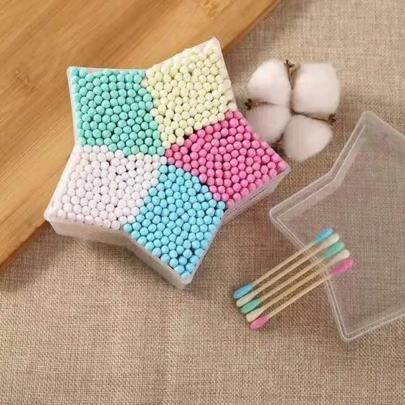 500Pcs/Box Clean Sanitary Swab Color Double-headed Cotton Swab For Makeup Remover Ears Cotton Swabs Cosmetic Tool
500Pcs/Box Clean Sanitary Swab Color Double-headed Cotton Swab For Makeup Remover Ears Cotton Swabs Cosmetic Tool