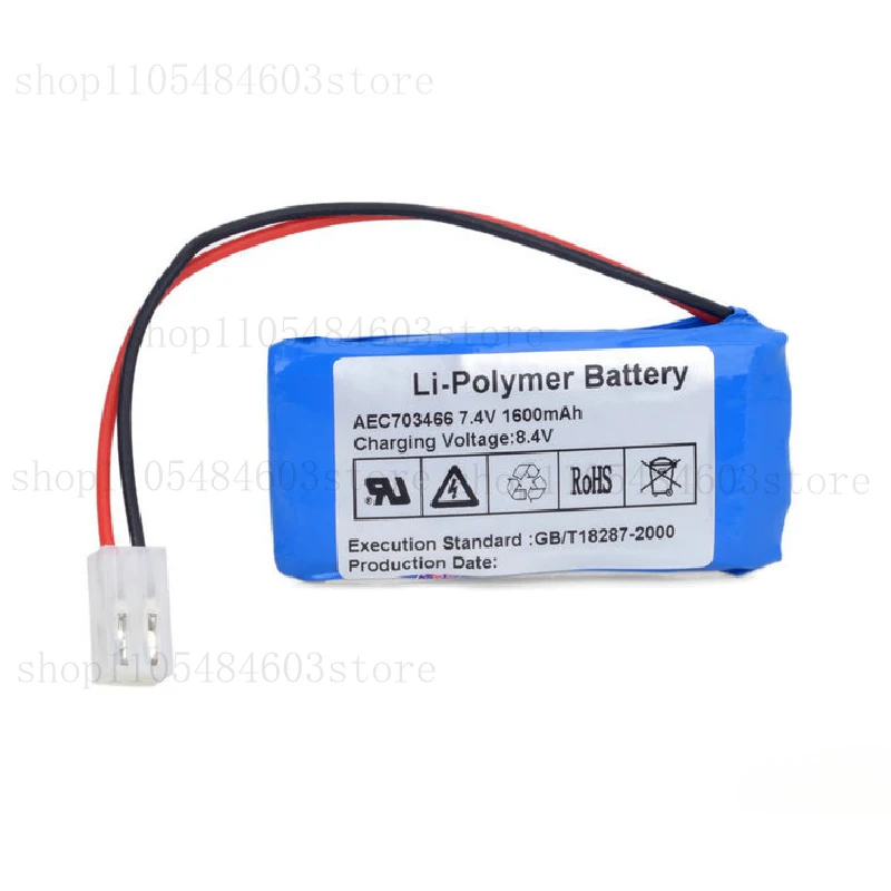 AEC703466 Battery for Shenke SK-600 I sk-500i 3400mah 7.4v
AEC703466 Battery for Shenke SK-600 I sk-500i 3400mah 7.4v