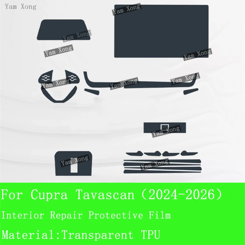 Car Interior Protective Film For Cupra Tavascan (2024-2026) Car Interior Sticker Kit Dashboard Center Console Anti Scratch Cover
Car Interior Protective Film For Cupra Tavascan (2024-2026) Car Interior Sticker Kit Dashboard Center Console Anti Scratch Cover