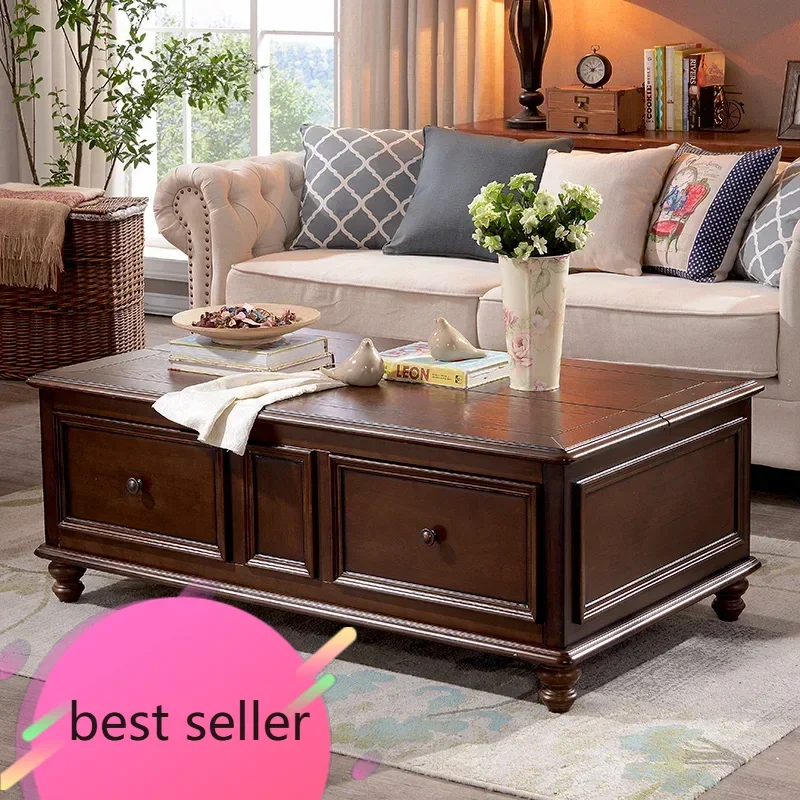 BJ American-Style Solid Wood Coffee Table Simple Living Room Tea Maker Multi-Functional Creative Lifting Coffee Table Dual-Use
BJ American-Style Solid Wood Coffee Table Simple Living Room Tea Maker Multi-Functional Creative Lifting Coffee Table Dual-Use