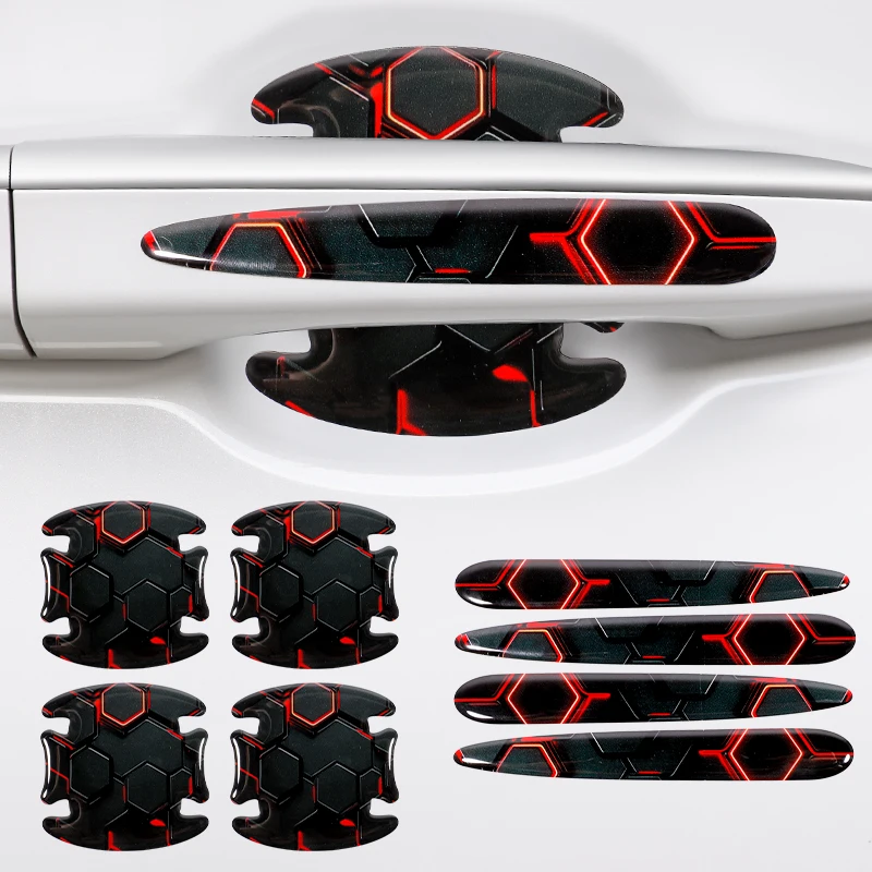 8PCS Car Door Handle Protector Sports Logo Door Scratch Protector Handle Bowl Sticker Universal Self Adhesive Protective Film
8PCS Car Door Handle Protector Sports Logo Door Scratch Protector Handle Bowl Sticker Universal Self Adhesive Protective Film