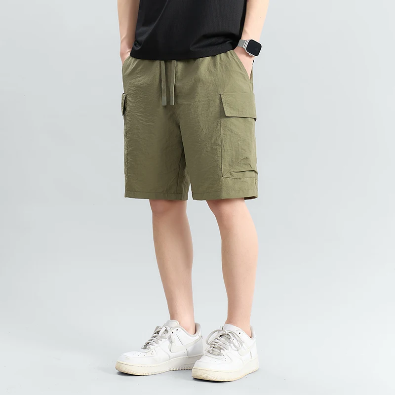 2026 Summer New Thin Men's Loose Straight Casual Shorts Trendy Elastic Waist Tooling Five-point Pants Multi-pocket Medium Shorts
2026 Summer New Thin Men's Loose Straight Casual Shorts Trendy Elastic Waist Tooling Five-point Pants Multi-pocket Medium Shorts