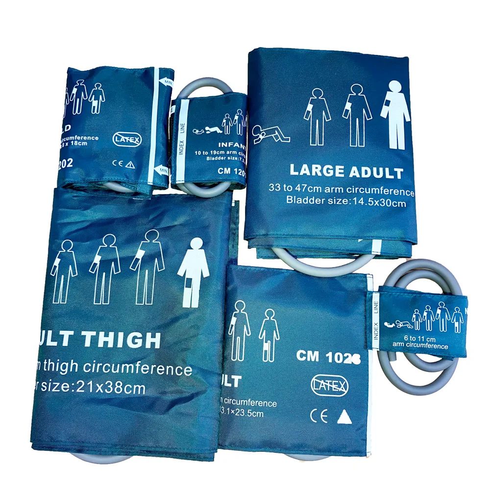 Medical Reusable Adult Blood Pressure Cuffs With Single /Double Hose Blood Pressure observation accessories
Medical Reusable Adult Blood Pressure Cuffs With Single /Double Hose Blood Pressure observation accessories
