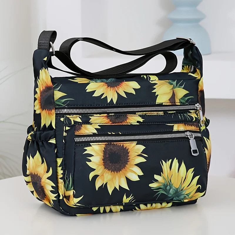 2026NewFloral Pattern Crossbody Bag Nylon Shoulder Bag Gift for Mom Women'S Multi Pockets Purses (Random Pattern Cutting)
2026NewFloral Pattern Crossbody Bag Nylon Shoulder Bag Gift for Mom Women'S Multi Pockets Purses (Random Pattern Cutting)