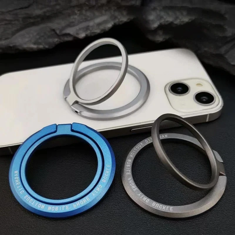Magnetic Phone Ring Holder Grip Kickstand - Removable 360° Rotation Bracket for iPhone MagSafe Samsung Xiaomi Anti-Slip
Magnetic Phone Ring Holder Grip Kickstand - Removable 360° Rotation Bracket for iPhone MagSafe Samsung Xiaomi Anti-Slip