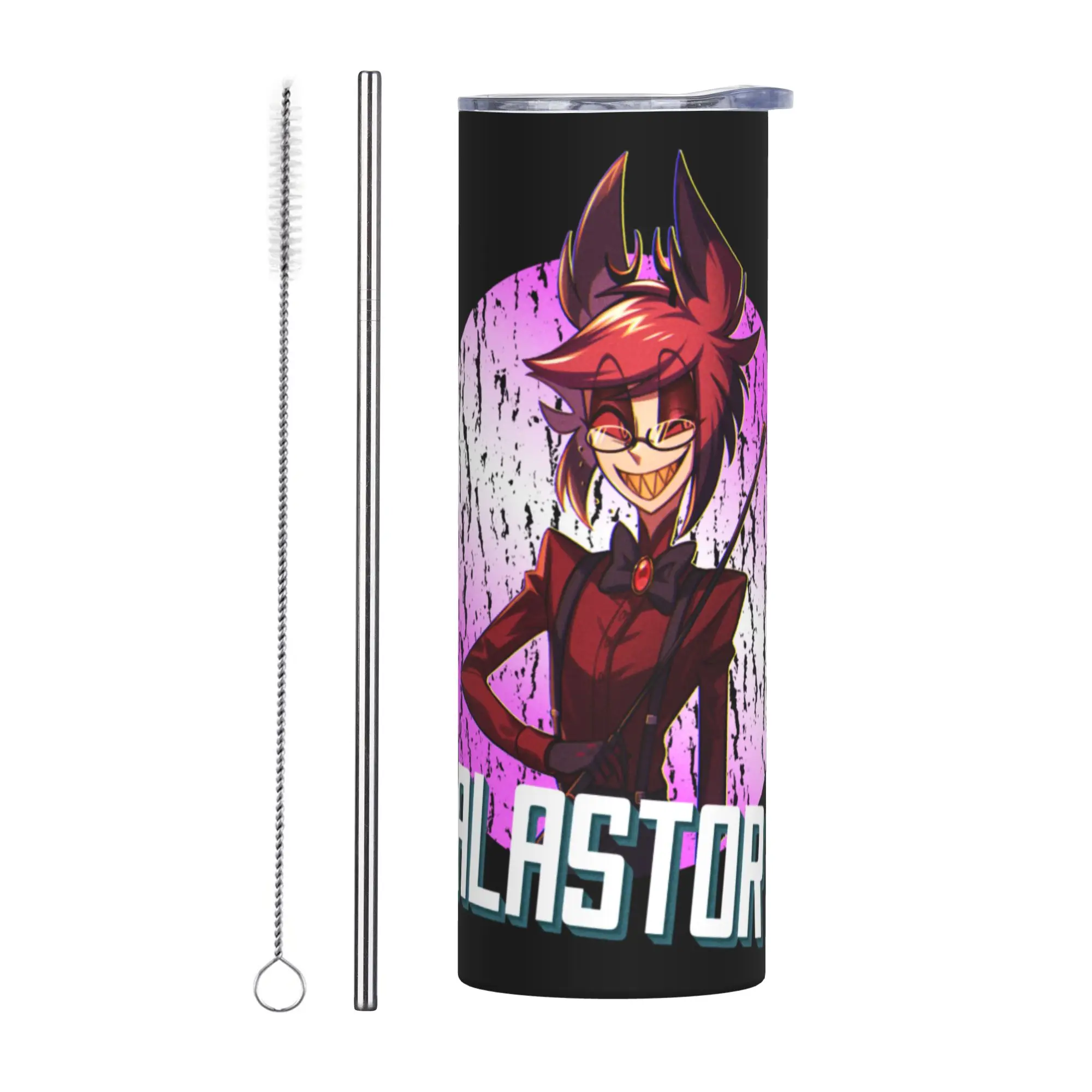 Hazbins TV Show Animation Hotel Vacuum Tumbler Insulated Double Wall Mug With Lid Straw Spill Proof Tags Outdoor Coffee Cups20oz
Hazbins TV Show Animation Hotel Vacuum Tumbler Insulated Double Wall Mug With Lid Straw Spill Proof Tags Outdoor Coffee Cups20oz