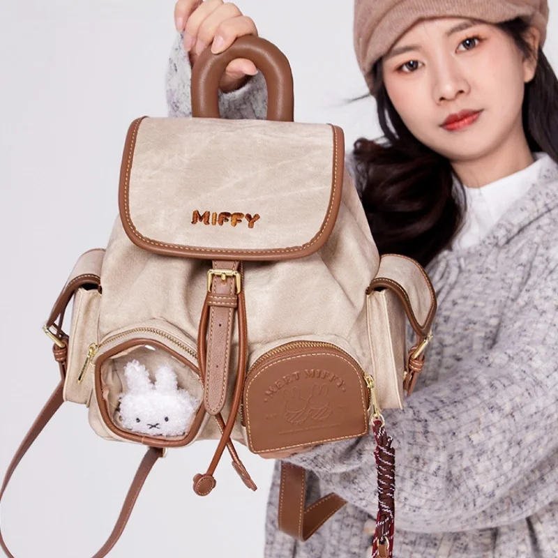 Miffy New Vintage College British Style Casual Fashionable Multi Purpose Versatile Commuting Backpack Charm Collectible Gift
Miffy New Vintage College British Style Casual Fashionable Multi Purpose Versatile Commuting Backpack Charm Collectible Gift