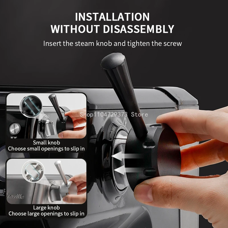 Steam Knob Lever Coffee Machine Switch For Breville Sage 870 875 876 878 External Handle Espresso Maker Accessories Barista Tool
Steam Knob Lever Coffee Machine Switch For Breville Sage 870 875 876 878 External Handle Espresso Maker Accessories Barista Tool