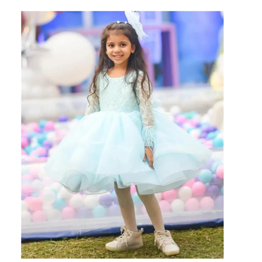 flower Girl Dress Birthday prom party Gown for Girls Long Sleeve O Neck Gift for Christmas Custom Formal Wear
flower Girl Dress Birthday prom party Gown for Girls Long Sleeve O Neck Gift for Christmas Custom Formal Wear