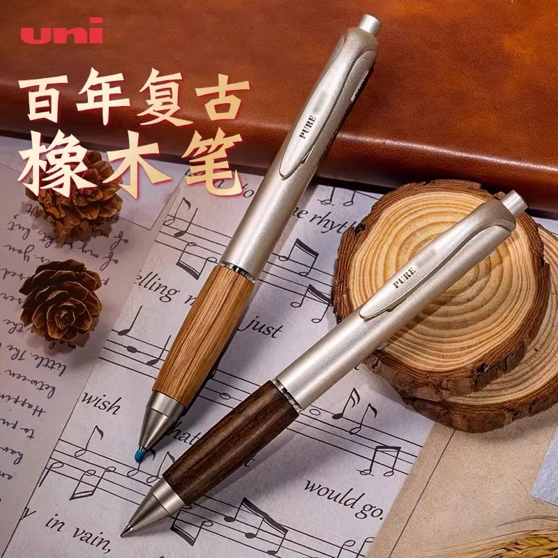 Японская гелевая ручка UNI UMN-515 Centennial Oak Pure Wood Handshake 0.5 мм, черная, для студентов и офиса, школьные принадлежности, канцтовары
Японская гелевая ручка UNI UMN-515 Centennial Oak Pure Wood Handshake 0.5 мм, черная, для студентов и офиса, школьные принадлежности, канцтовары