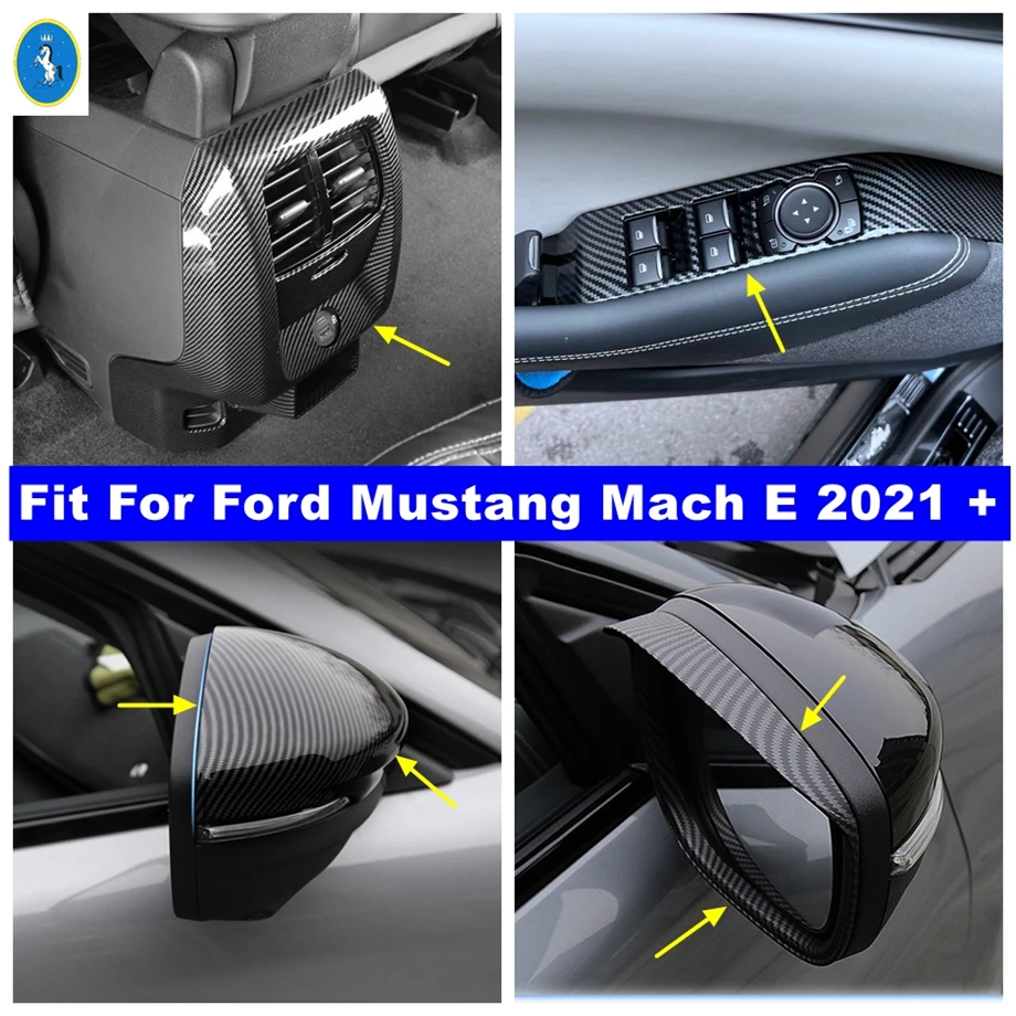 Armrest Box Rear Air AC Outlet Glass Lift Button Panel Rearview Mirror Rain Eyebrow Cover Trim For Ford Mustang Mach E 2021 2022
Armrest Box Rear Air AC Outlet Glass Lift Button Panel Rearview Mirror Rain Eyebrow Cover Trim For Ford Mustang Mach E 2021 2022