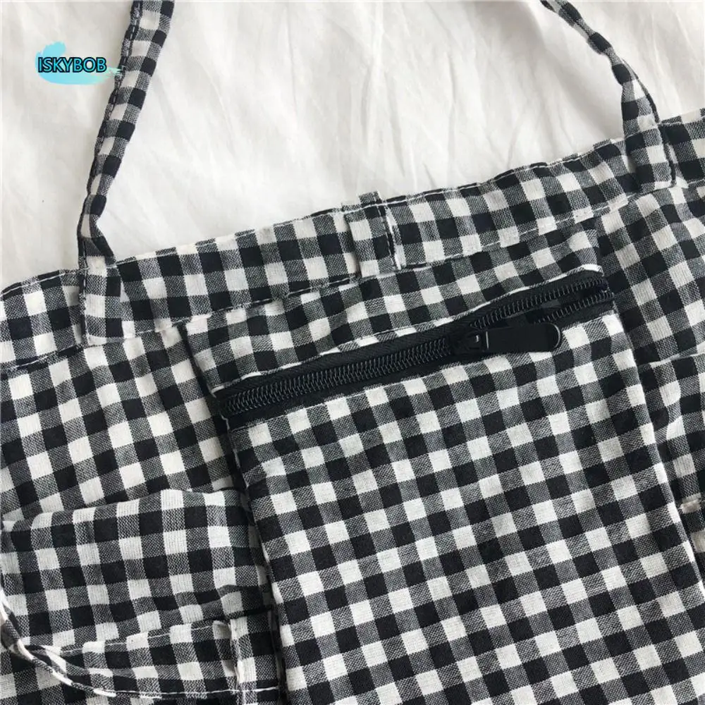 Casual Cloth Printed Shoulder Bag Print Large Capacity Grid Pattern Canvas Bag Retro Bohemian Handbag Travel
Casual Cloth Printed Shoulder Bag Print Large Capacity Grid Pattern Canvas Bag Retro Bohemian Handbag Travel