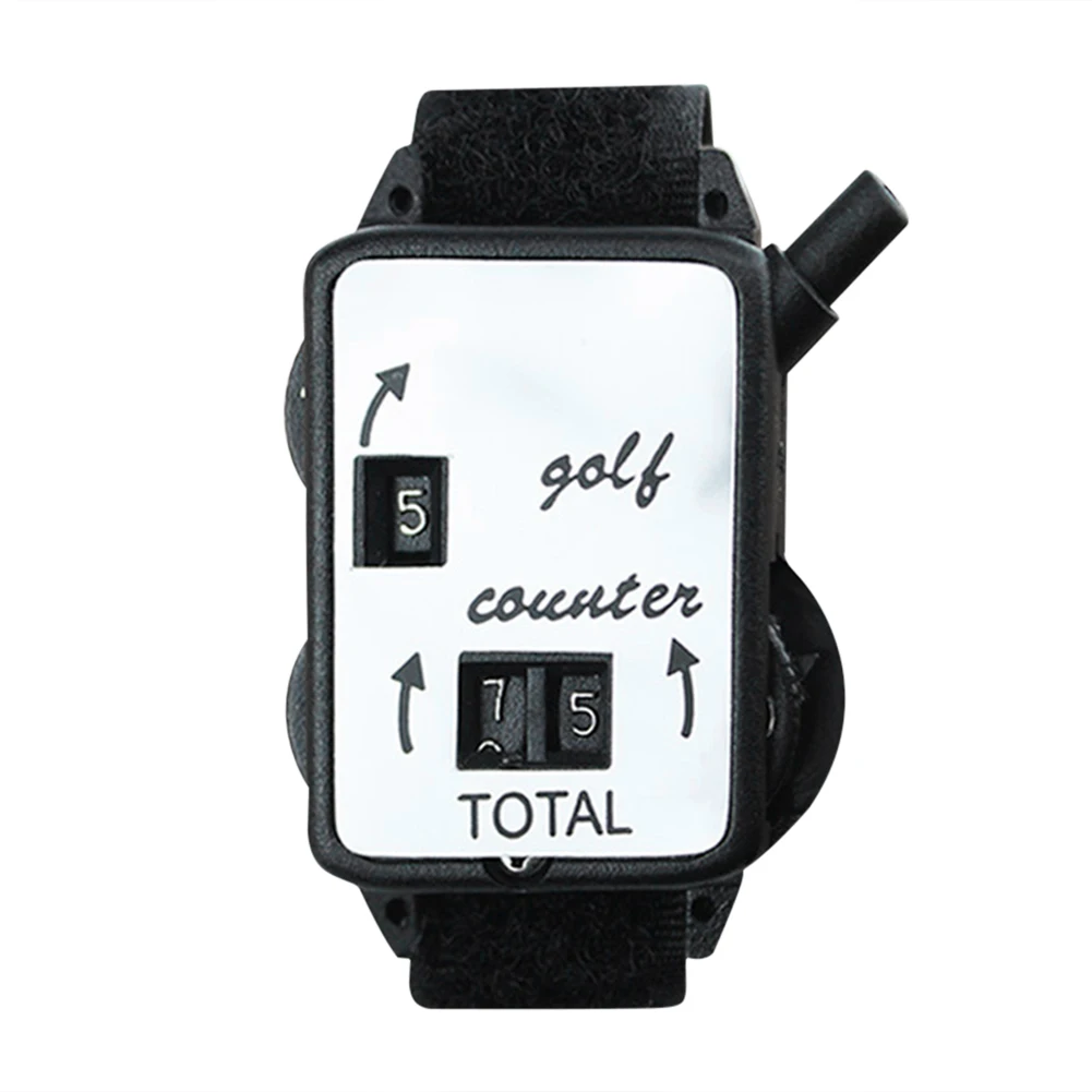 Golf Stroke Counter with Wristband Watch Shaped Score Counter Portable Manual Score Keeper Watch for Golf Sport Teacher
Golf Stroke Counter with Wristband Watch Shaped Score Counter Portable Manual Score Keeper Watch for Golf Sport Teacher