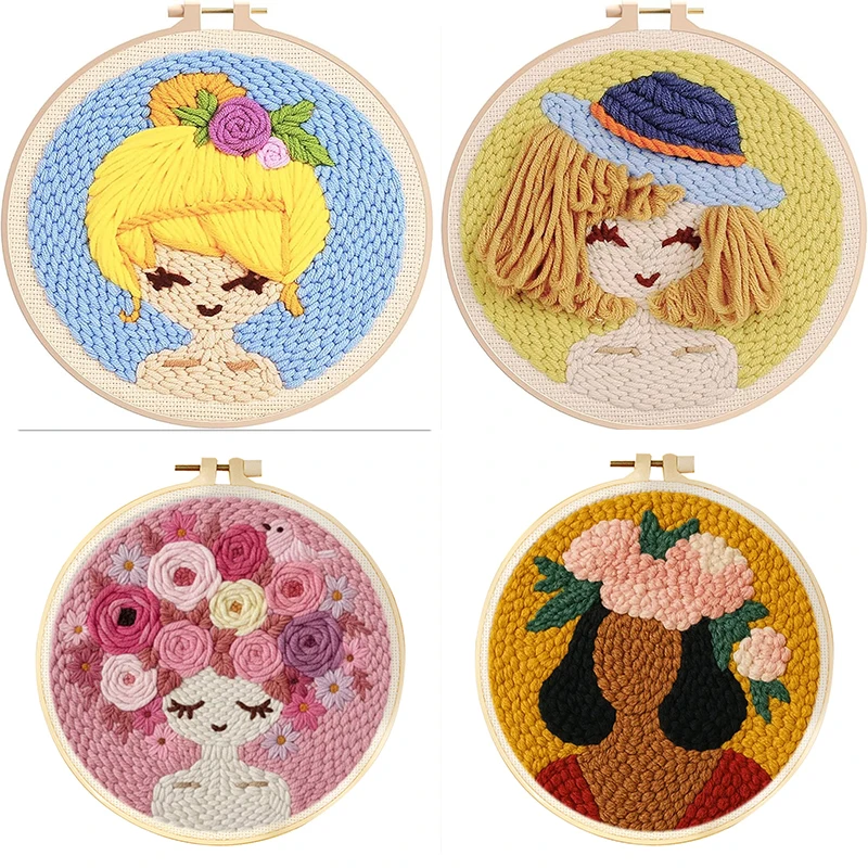 GATYZTORY Diy Needle Punch Kit Abstract Artwork Cartoon Girl Cross Stitch Kits For Beginners Home Decor Art Supplies
GATYZTORY Diy Needle Punch Kit Abstract Artwork Cartoon Girl Cross Stitch Kits For Beginners Home Decor Art Supplies
