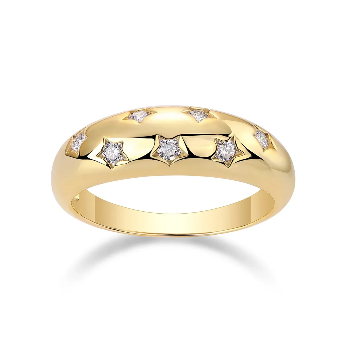 S925 Sterling Silver Starburst Paved Moissanite Ring, Iced Out Minimalist Luxury Stackable Band, Unisex Daily Fashion Jewelry
S925 Sterling Silver Starburst Paved Moissanite Ring, Iced Out Minimalist Luxury Stackable Band, Unisex Daily Fashion Jewelry