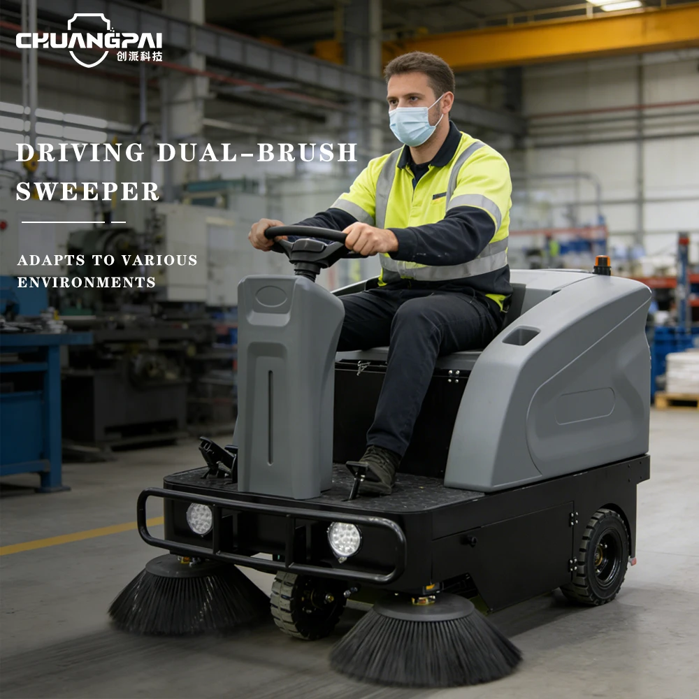 New Condition Automatic Ride-On Street Sweeper Industrial Electric Floor Road Clean Machine
New Condition Automatic Ride-On Street Sweeper Industrial Electric Floor Road Clean Machine