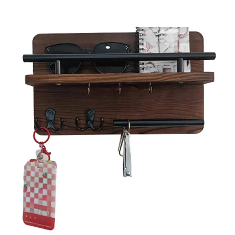Hot Selling-Key Holder Wall Mounted Coat Bag Hanger Rack Key Decorative Hook For Entryway Mudroom Hallway Bathroom Home Decor,Ke
Hot Selling-Key Holder Wall Mounted Coat Bag Hanger Rack Key Decorative Hook For Entryway Mudroom Hallway Bathroom Home Decor,Ke