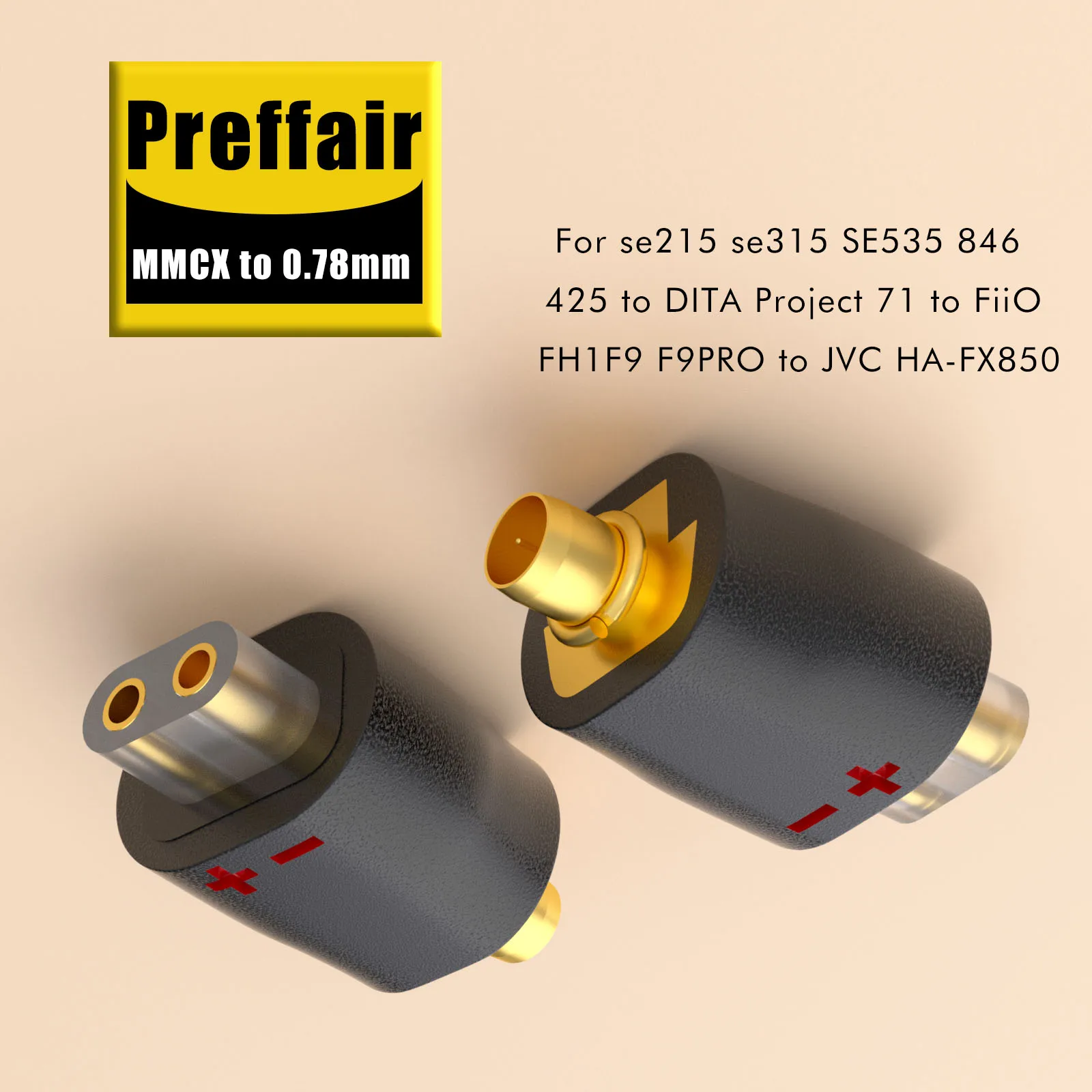 MMCX штекер на 0,78 мм 2-контактный разъем для наушников, 24-каратный позолоченный адаптер для Se215 Se315 Se535 Se846 Ue900
MMCX штекер на 0,78 мм 2-контактный разъем для наушников, 24-каратный позолоченный адаптер для Se215 Se315 Se535 Se846 Ue900