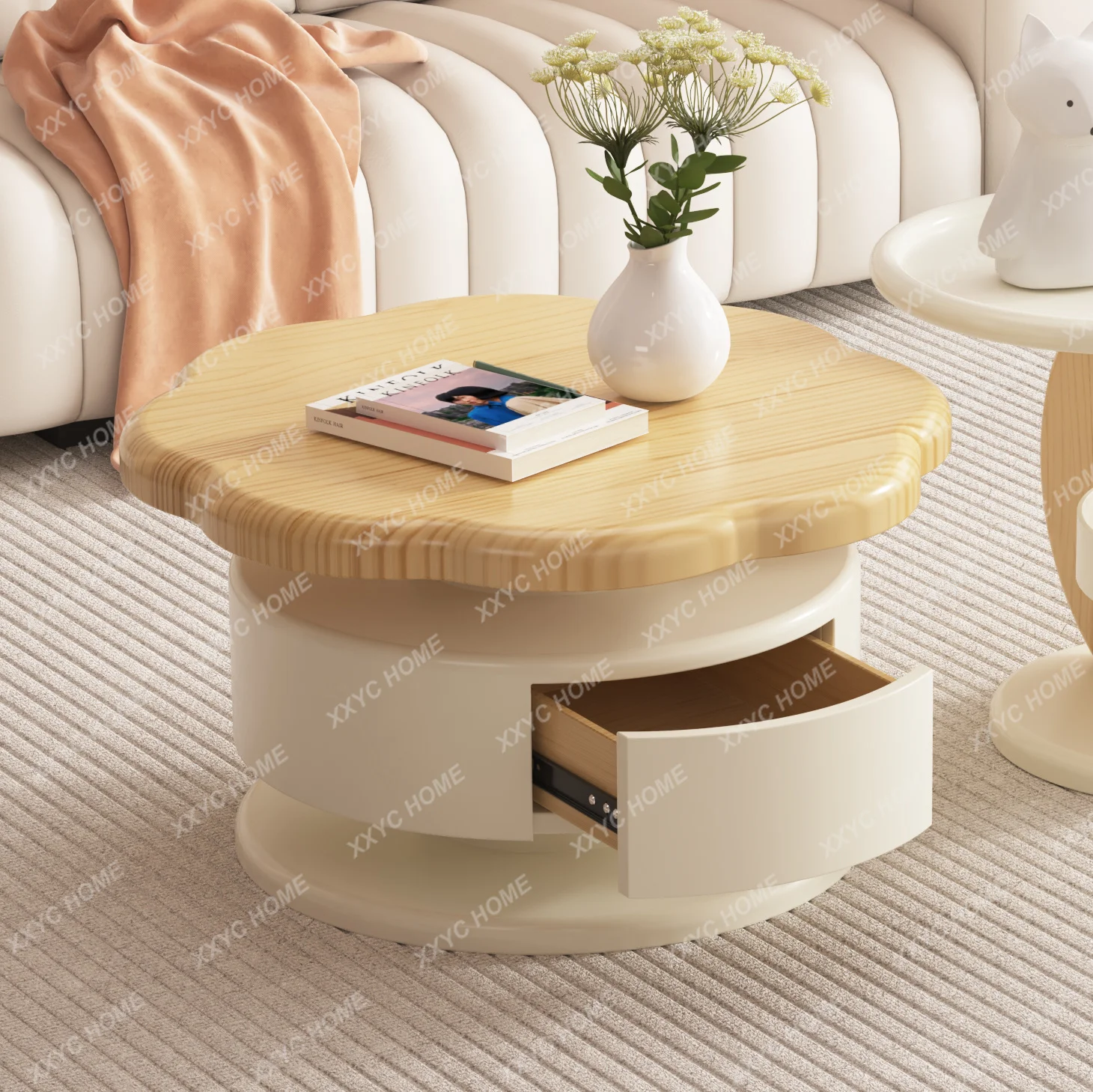 Aesthetic Glamour Coffee Table Creative Trendy Minimalist Side Table Light Luxury Quality Mesa Living Room Furniture
Aesthetic Glamour Coffee Table Creative Trendy Minimalist Side Table Light Luxury Quality Mesa Living Room Furniture