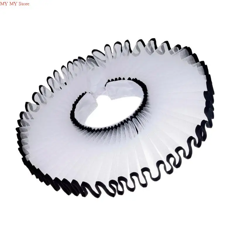 N1HE Vintage Tulle Jabot Mesh Ruffle Neck Collar Cosplay Costume Decorative Collar
N1HE Vintage Tulle Jabot Mesh Ruffle Neck Collar Cosplay Costume Decorative Collar