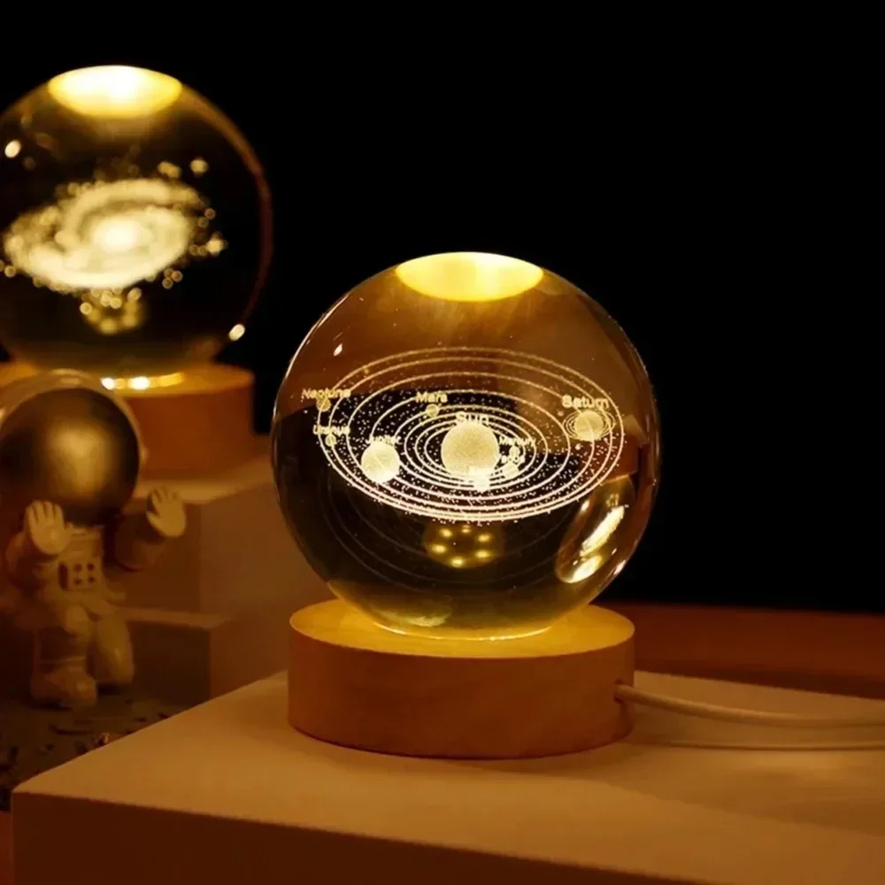 Уникальная 3D хрустальная лампа с галактикой и планетарными проекциями, USB-ночник для уютной атмосферы, плазменный шар
Уникальная 3D хрустальная лампа с галактикой и планетарными проекциями, USB-ночник для уютной атмосферы, плазменный шар