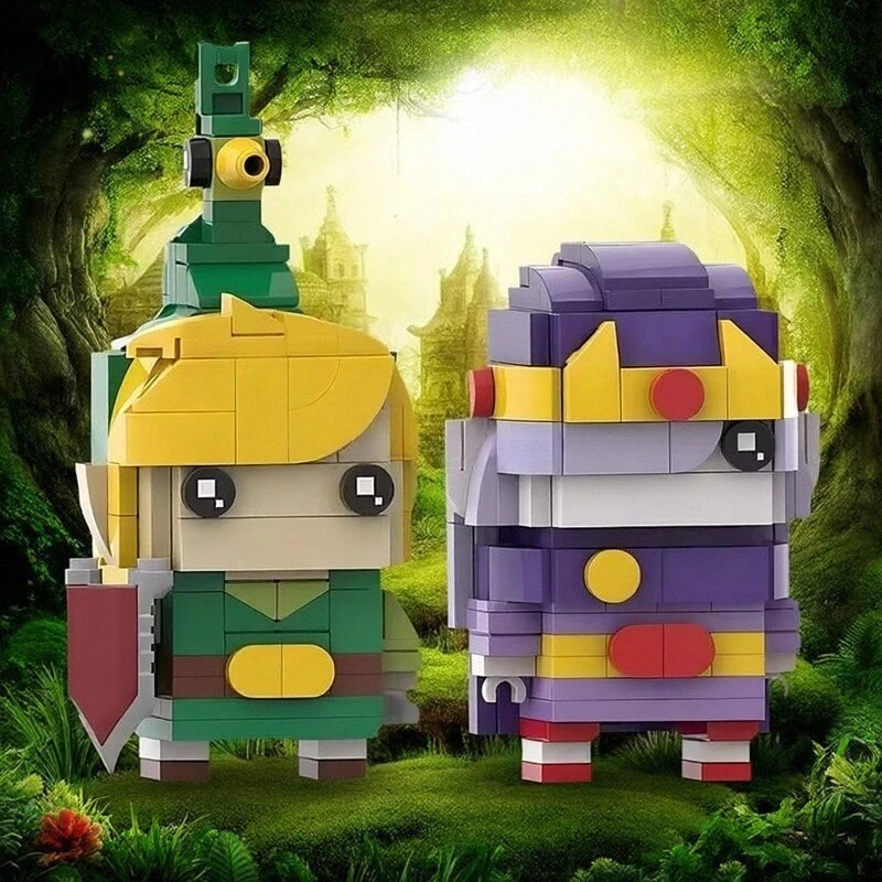 Star Game Protagonist Cartoon Character Building Blocks MOC Zeldaed Shrink Hat Doll Bricksheadz Model DIY Kids Toy Birthday Gift
Star Game Protagonist Cartoon Character Building Blocks MOC Zeldaed Shrink Hat Doll Bricksheadz Model DIY Kids Toy Birthday Gift