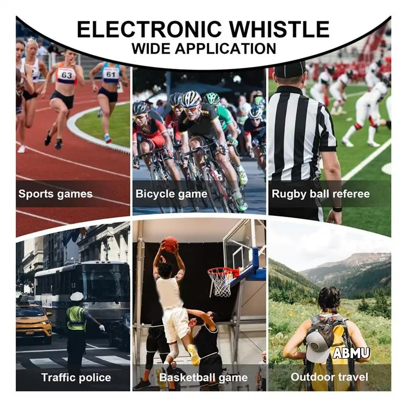 Electronic Whistle USB Rechargeable Loud Coaches Whistle 3 Tones Volume And Adjustable 3 Different Whistle Sounds
Electronic Whistle USB Rechargeable Loud Coaches Whistle 3 Tones Volume And Adjustable 3 Different Whistle Sounds