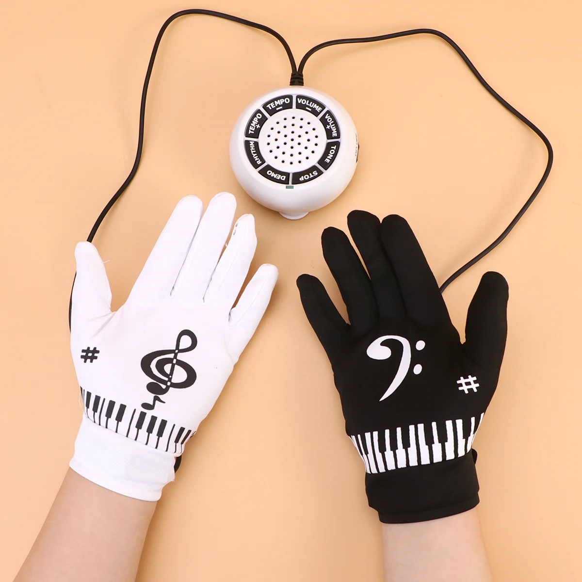 1 Pair Funny Electric Piano Gloves Melodious Portable Music Gloves for Playing Daily Use Relaxation Funny Gloves
1 Pair Funny Electric Piano Gloves Melodious Portable Music Gloves for Playing Daily Use Relaxation Funny Gloves