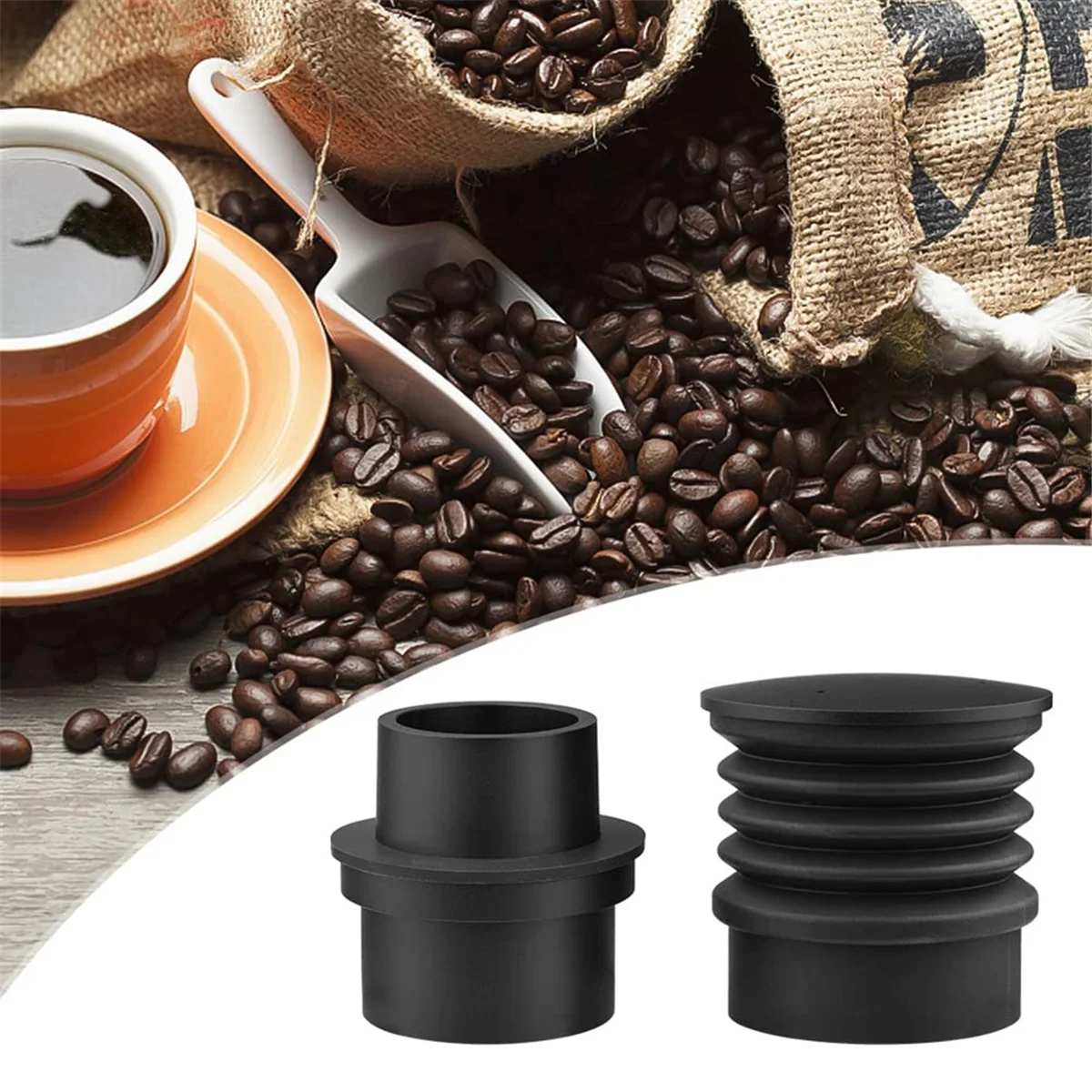 Coffee Hopper Aluminum Alloy Single Dose Hopper with Silicone Bellow Replacement for Eureka Atom Coffee Grinder SQ
Coffee Hopper Aluminum Alloy Single Dose Hopper with Silicone Bellow Replacement for Eureka Atom Coffee Grinder SQ