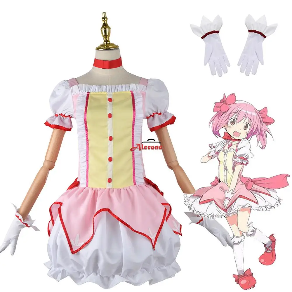 Puella Magi Magical Girl Kaname Madoka Cosplay Costume Dress Party Carnival Outfits
Puella Magi Magical Girl Kaname Madoka Cosplay Costume Dress Party Carnival Outfits