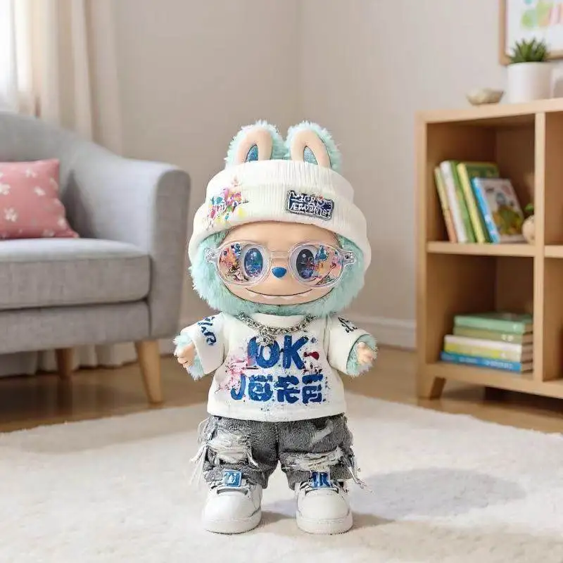 Одежда для куклы Labubu, 17 см, виниловая сменная одежда для лица, милый модный комплект одежды для коллекционных фигурок
Одежда для куклы Labubu, 17 см, виниловая сменная одежда для лица, милый модный комплект одежды для коллекционных фигурок