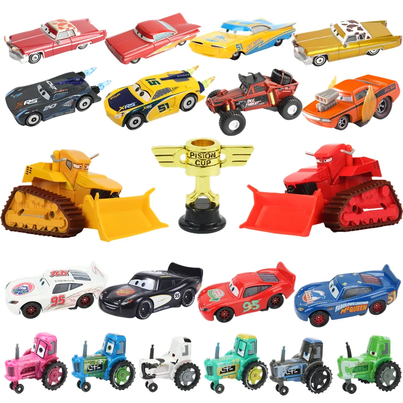 Cars Pixar Cars Lightning McQueen Rhapsody Matador Bulldozer Truck Mater Harvester 1:55 Diecast Metal Alloy Car Model Toy Gifts
Cars Pixar Cars Lightning McQueen Rhapsody Matador Bulldozer Truck Mater Harvester 1:55 Diecast Metal Alloy Car Model Toy Gifts