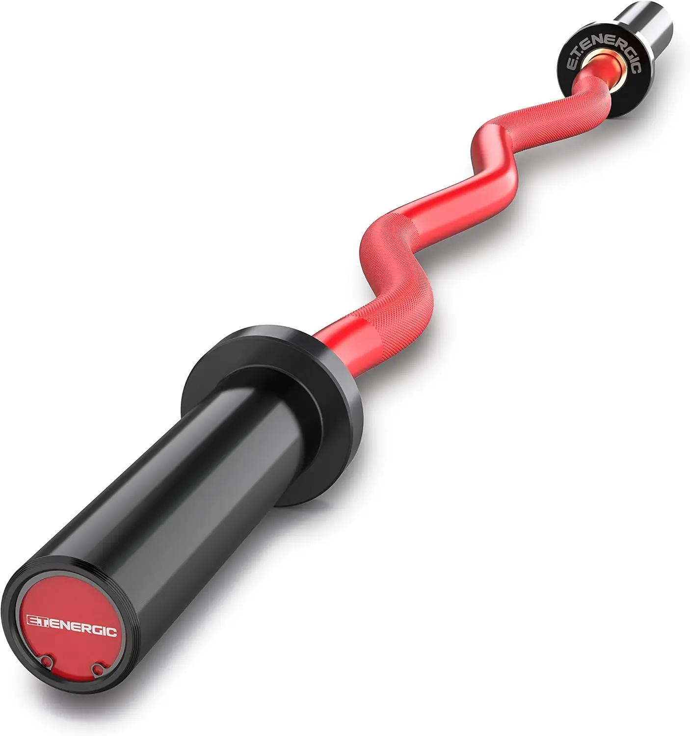 EZ Curl Bar 47" 500 lbs Capacity Steel Barbell for 2" Plates - Home Gym Weight Lifting
EZ Curl Bar 47" 500 lbs Capacity Steel Barbell for 2" Plates - Home Gym Weight Lifting
