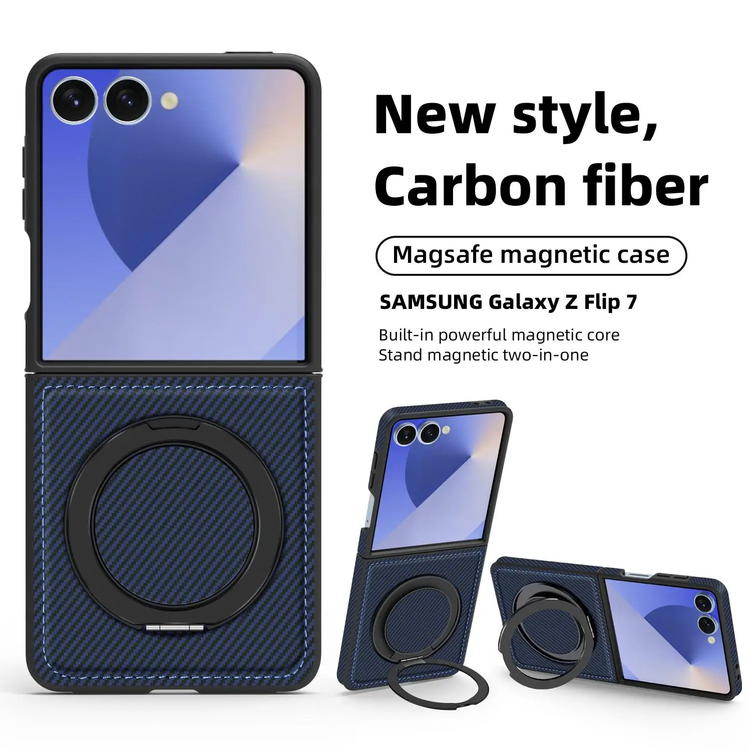 Luxury Leather Carbon Fiber TPU Phone Case For Samsung Galaxy ZFold Flip 7 360 ° Rotating Magnetic Bracket Folding Protect Cover
Luxury Leather Carbon Fiber TPU Phone Case For Samsung Galaxy ZFold Flip 7 360 ° Rotating Magnetic Bracket Folding Protect Cover