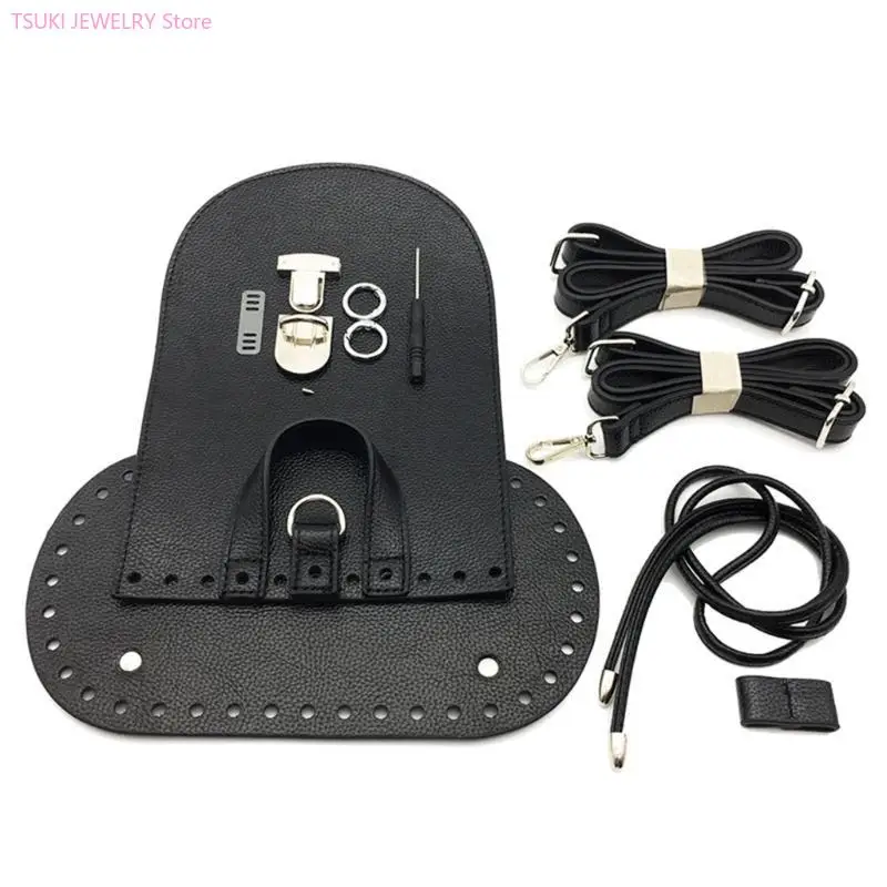 62KE вязаный крючком рюкзак, компонент для изготовления кошелька, регулируемый плечевой ремень, базовый набор из искусственной
62KE вязаный крючком рюкзак, компонент для изготовления кошелька, регулируемый плечевой ремень, базовый набор из искусственной