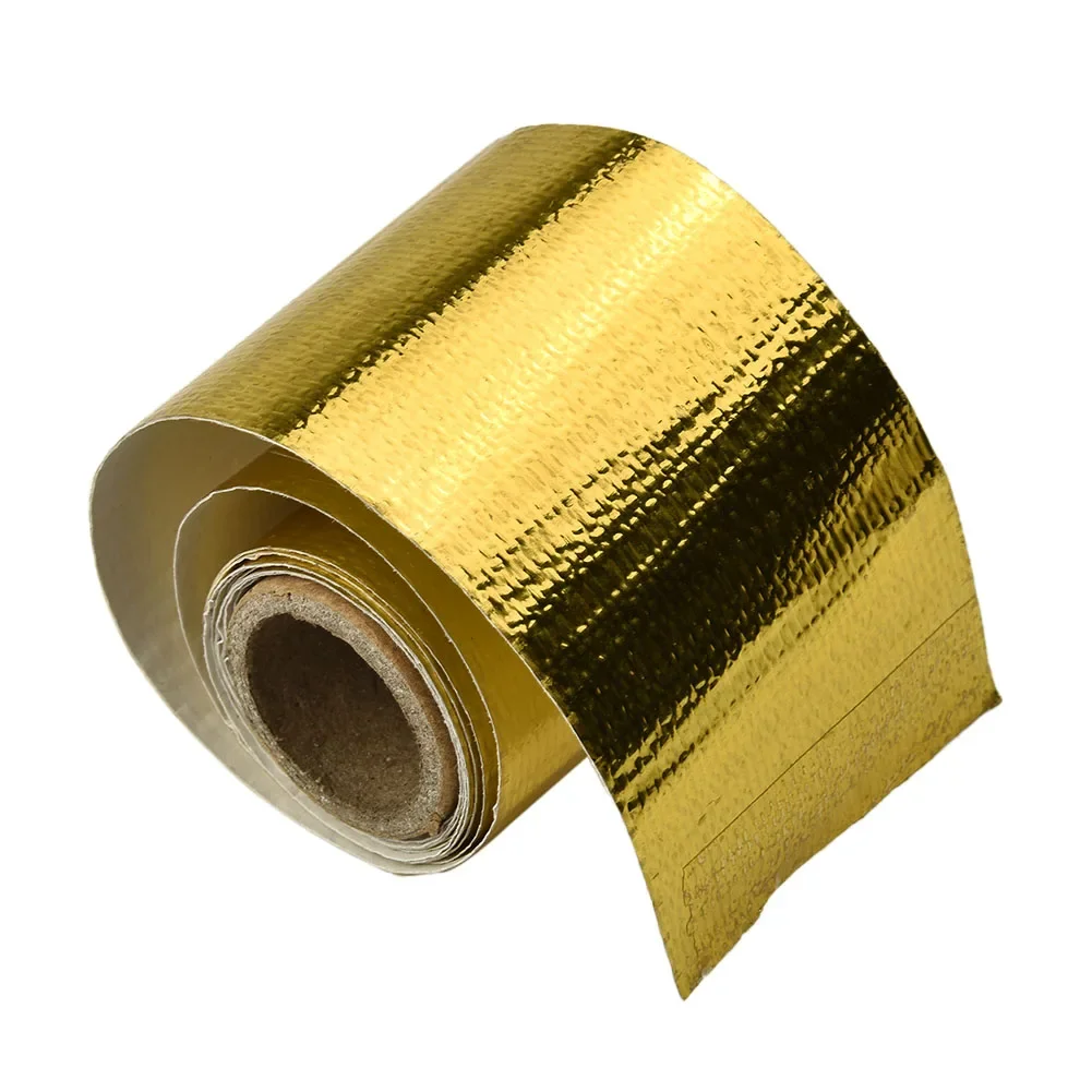 1 Roll X Gold Heat Shield Exhaust Tape Air Intake Heat Shield Wrap Reflective 2021 High Temperature Insulating Tape 120 X 5 Cm
1 Roll X Gold Heat Shield Exhaust Tape Air Intake Heat Shield Wrap Reflective 2021 High Temperature Insulating Tape 120 X 5 Cm