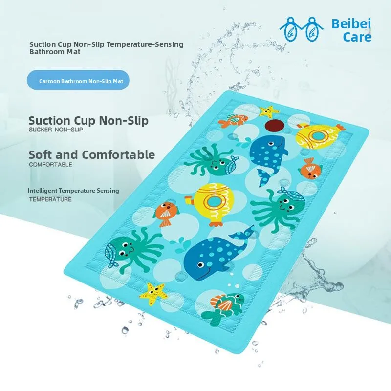Anti-Slip Bathroom Mat Cute Cartoon Smart Children Temperature Sensing Toilet Shower Room Non-Slip Floor Carpet Home Decor
Anti-Slip Bathroom Mat Cute Cartoon Smart Children Temperature Sensing Toilet Shower Room Non-Slip Floor Carpet Home Decor