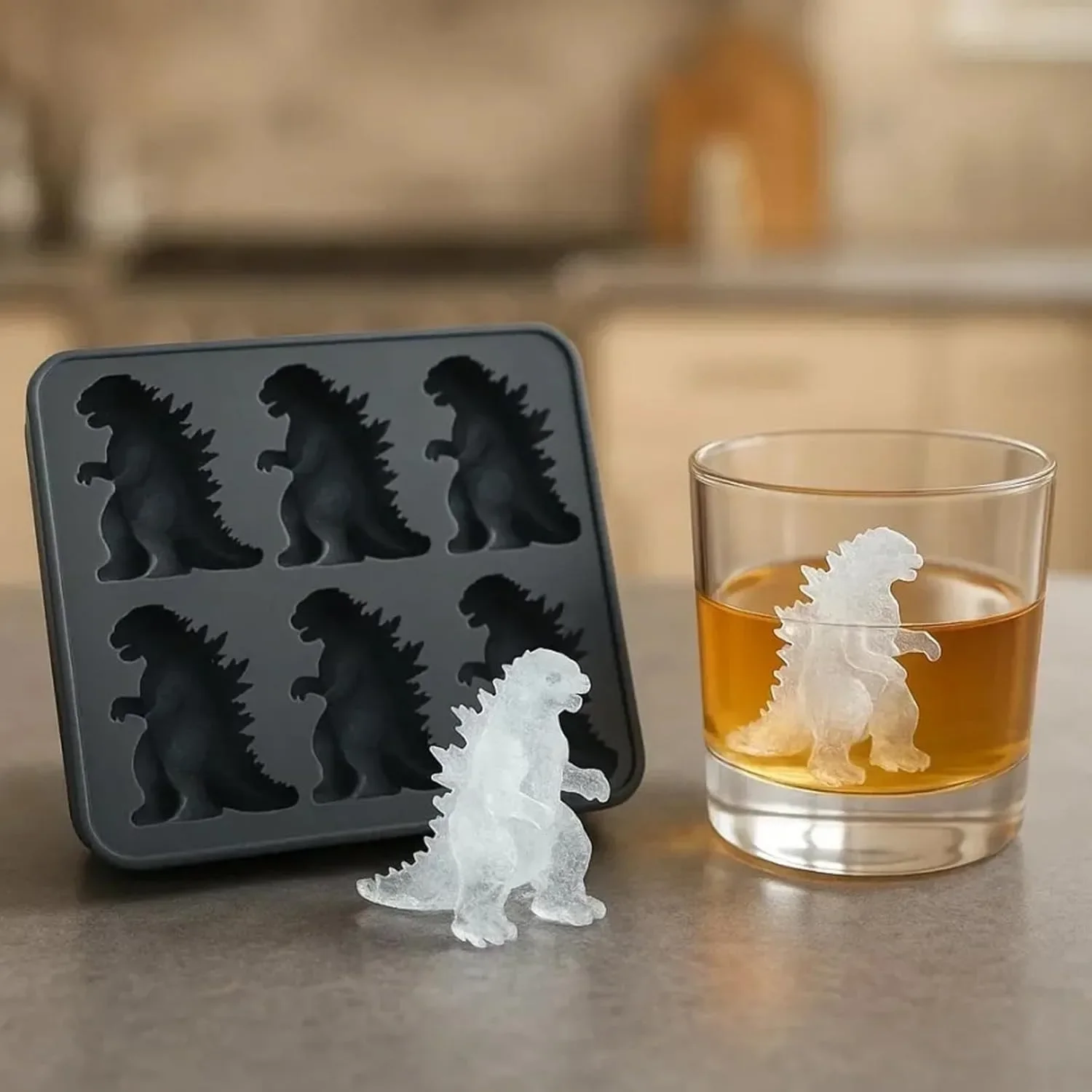 Godzila Ice Mold Monster Ice Mold Food Grade Silicone Ice Cube Mold 6 Giant Ice Ball Bigfoot Ice Mold Shaped Ice Cube Trays
Godzila Ice Mold Monster Ice Mold Food Grade Silicone Ice Cube Mold 6 Giant Ice Ball Bigfoot Ice Mold Shaped Ice Cube Trays