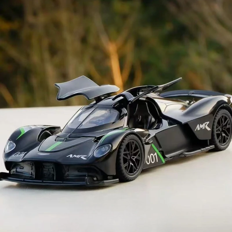 Масштабная модель автомобиля Aston Martin Valkyrie AMR 001 (1:32) из литого металла со звуком и светом, коллекционная, для хобби, подарок на день рождения
Масштабная модель автомобиля Aston Martin Valkyrie AMR 001 (1:32) из литого металла со звуком и светом, коллекционная, для хобби, подарок на день рождения