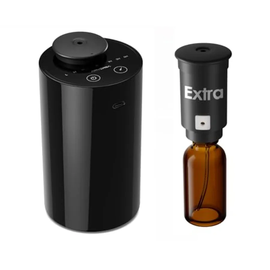 Waterless Diffuser for Essential Oil Car Diffsuer Battery Operated Nebulizer 0.7 Fl Oz/ 20mL Mini Scent Air Machine 3 Timers 3
Waterless Diffuser for Essential Oil Car Diffsuer Battery Operated Nebulizer 0.7 Fl Oz/ 20mL Mini Scent Air Machine 3 Timers 3