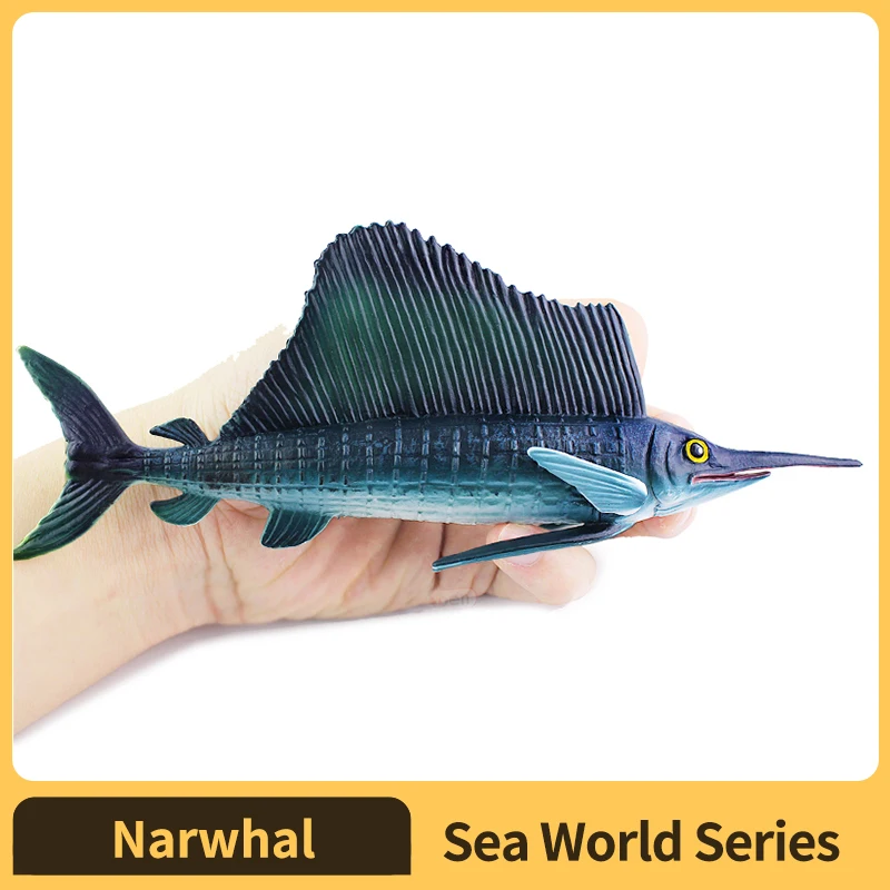 Sea Animal Worldl animal figurines Sailfish Mode Cake Toppers Desktop Decoration Imitation Ornament Party Favors Toys
Sea Animal Worldl animal figurines Sailfish Mode Cake Toppers Desktop Decoration Imitation Ornament Party Favors Toys