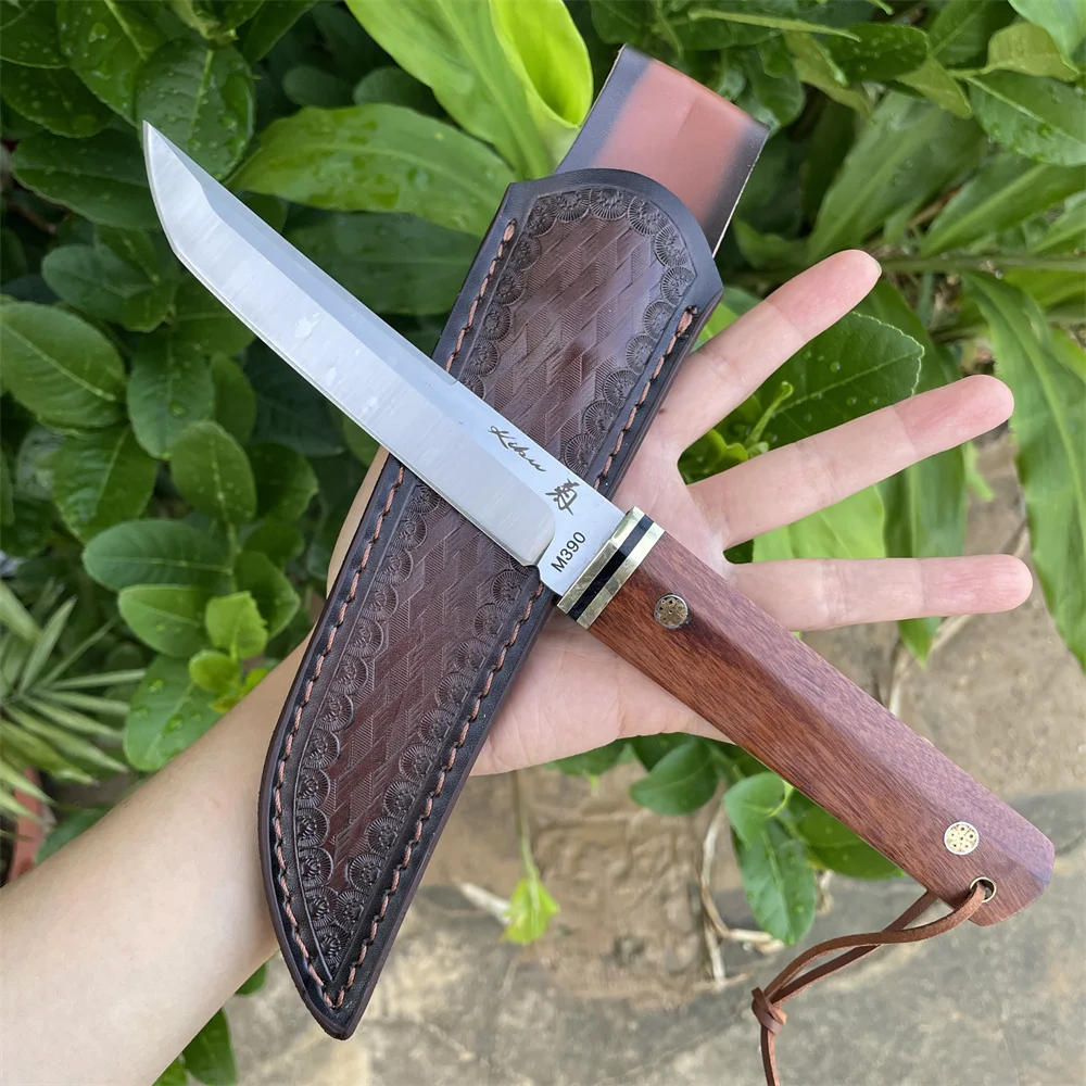 M390 Blade Wood Handles Hunting Knife Combat Tactical Knife Bushcraft Survival Knife Outdoor Camping Self Defense EDC Tools
M390 Blade Wood Handles Hunting Knife Combat Tactical Knife Bushcraft Survival Knife Outdoor Camping Self Defense EDC Tools