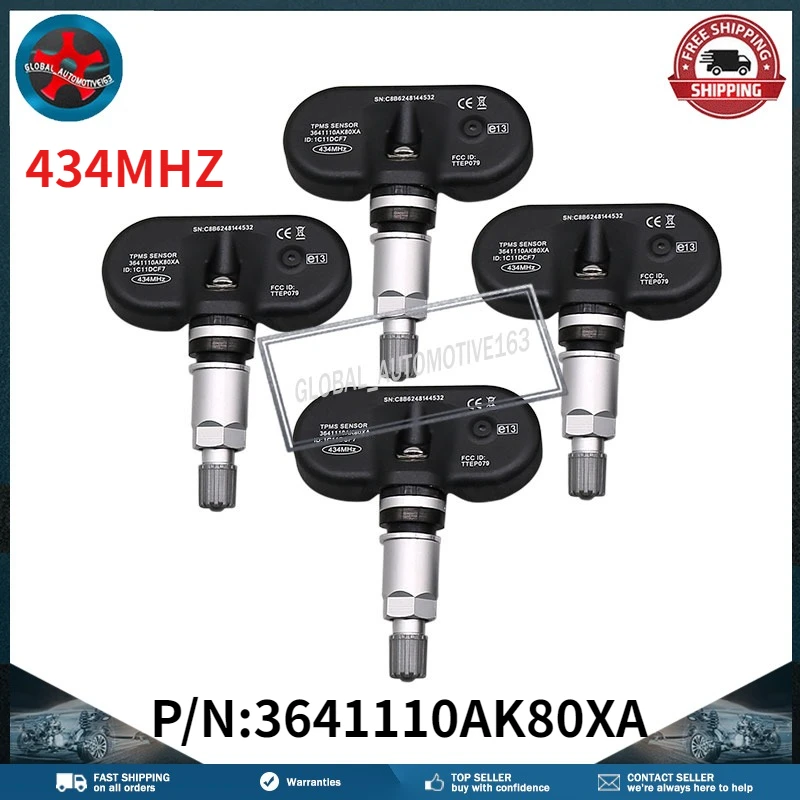Датчик TPMS 434 МГц 3641110AK80XA системы контроля давления в шинах для Great Wall Tracker Voleex C30 Wingle 5 6 Haval H3 H5
Датчик TPMS 434 МГц 3641110AK80XA системы контроля давления в шинах для Great Wall Tracker Voleex C30 Wingle 5 6 Haval H3 H5