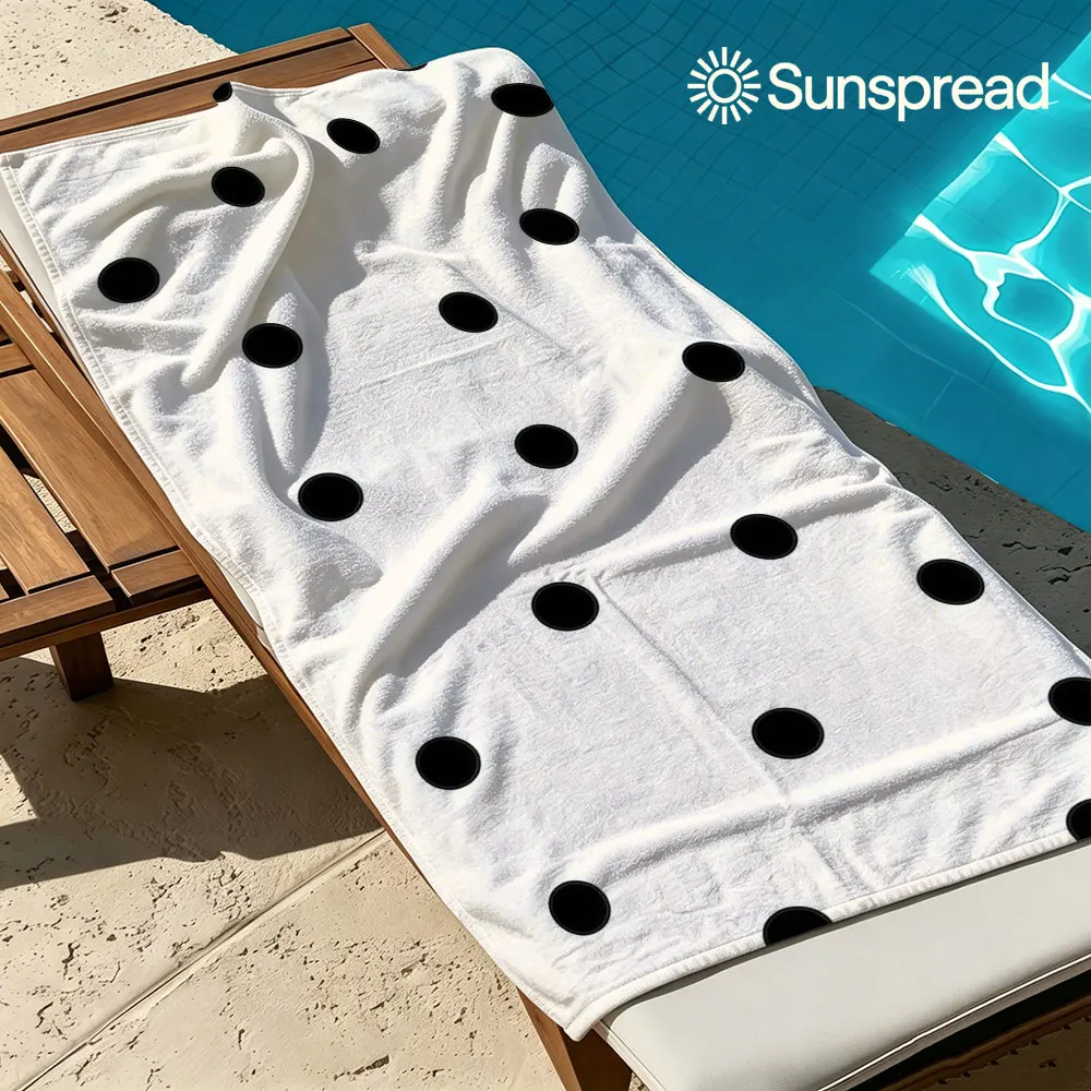 Irregular Black Polka Dots Quick Drying Bath Towel Microfiber beach towel light weight swimming camping yoga beach out
Irregular Black Polka Dots Quick Drying Bath Towel Microfiber beach towel light weight swimming camping yoga beach out